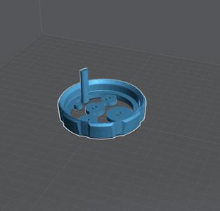 Umikot Spin Ring REMIX  (54mm Version) - Planetary Gear Spirograph Espresso WDT Tool