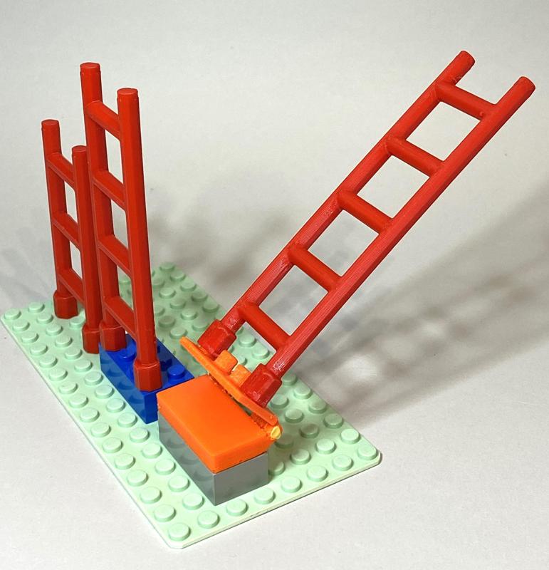 Lego (compatible) Ladders and Adjustable Base Foot