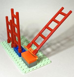 Lego (compatible) Ladders and Adjustable Base Foot