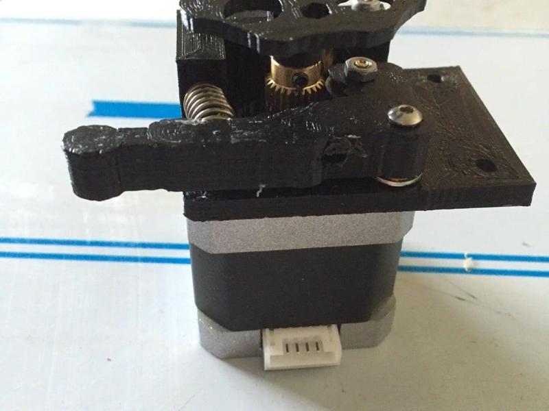 Just Another Bowden Extruder for Beam Mounting