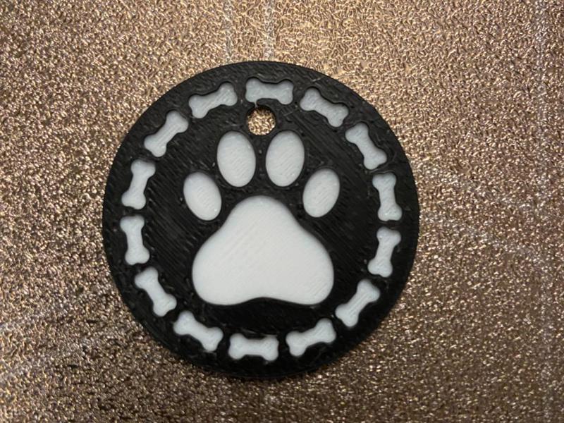 Dog Lover Keyring