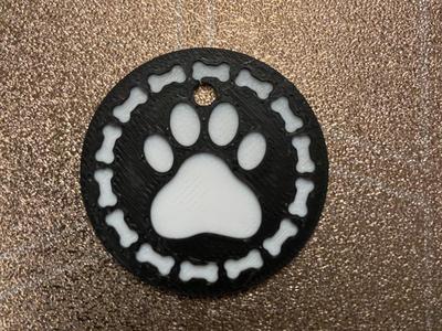 Dog Lover Keyring