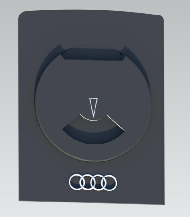 Audi - Parking Disk with scraper edge