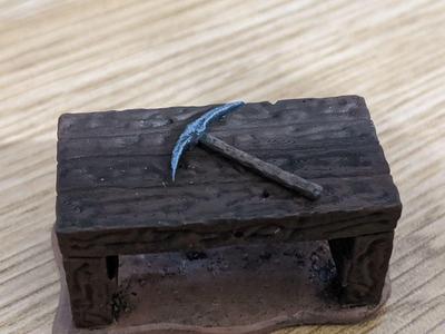 Small Rough Pick Axe