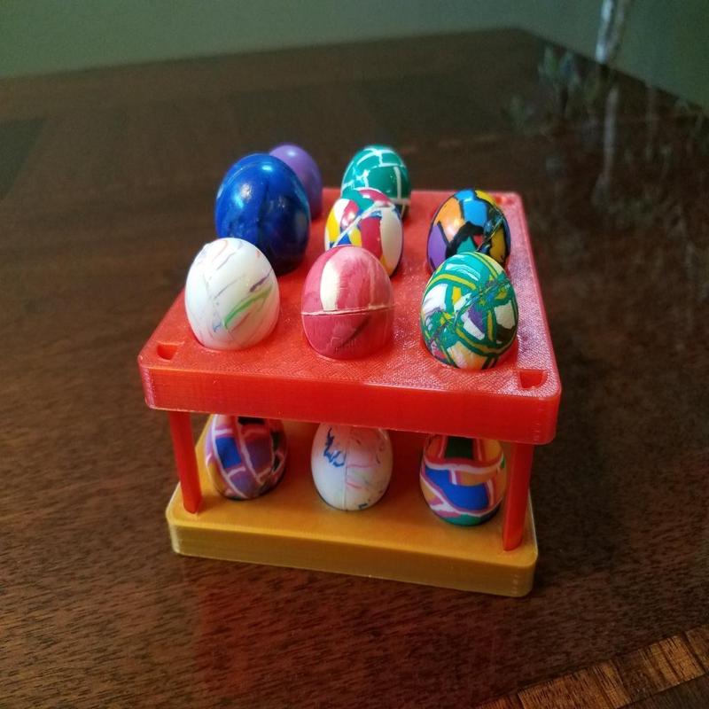 Stacking Bouncy Ball Holder
