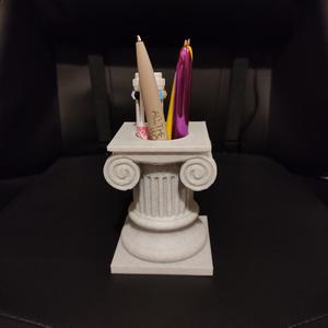 Ionic Column Pillar Pen Holder (Remix)