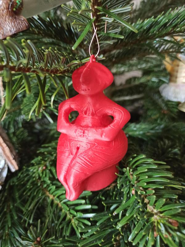 Tree ornament of Seated Idol of Pazarzhik