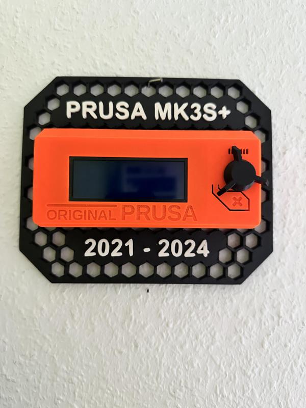 PRUSA MK3S+ Memorial or "remember the good old times" after MK4 , MK3.9 Upgrade
