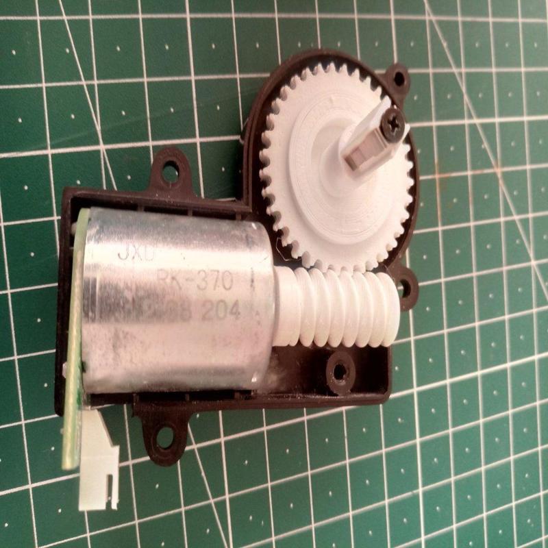 Robot Vacuum Cleaner Replacement Wormgear Transmission