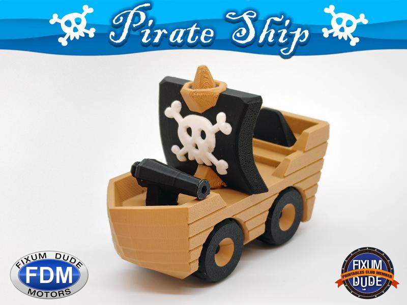 Fixum Dude Motors PiP Pirate Ship