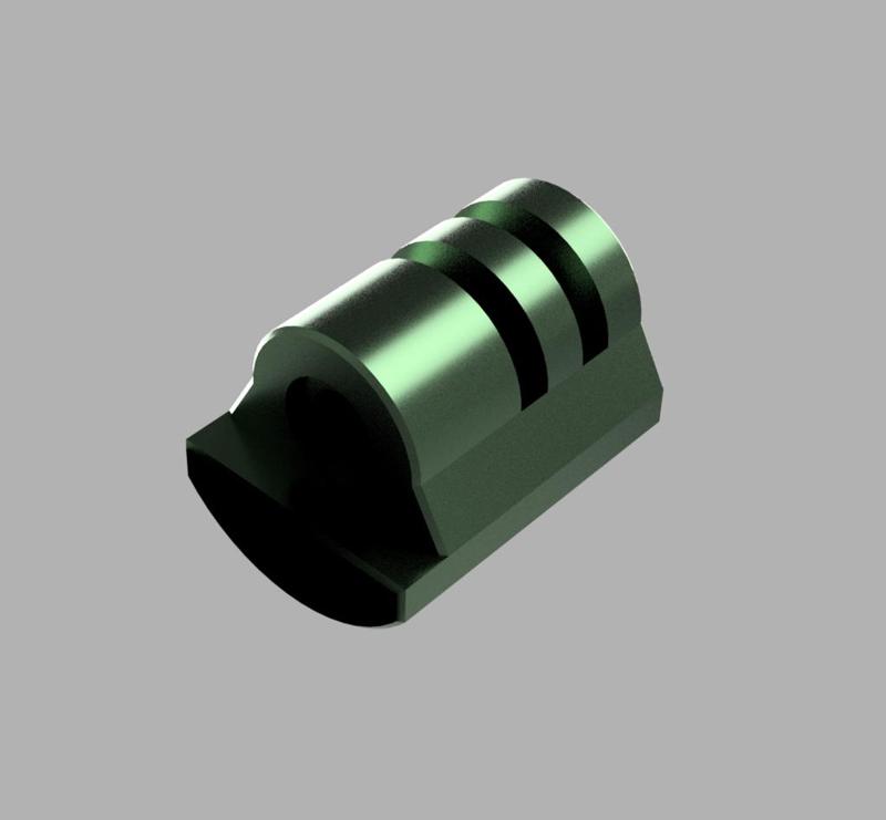 Routewerks - handlebar (Bontrager/GoPro style) light mount
