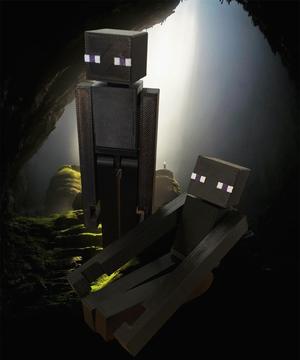 Enderman minecraft movable figure