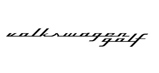 Volkwagen Golf Emblem