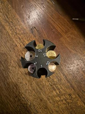 Coin Holder for Danish Coins