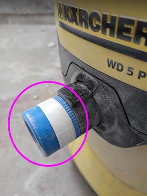 Kärcher WD 54mm adapter