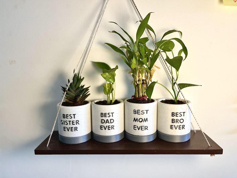 Planters for Loved Ones (Set of 4)