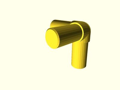 PVC Pipe Elbows customizable ID, OD and Height