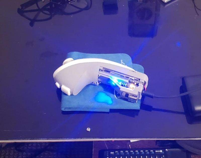 PiChuk, a wireless Raspberry Pi joystick controller.