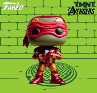 TMNT Iron Man Funko Pop