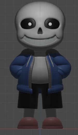Sans Undertale Model