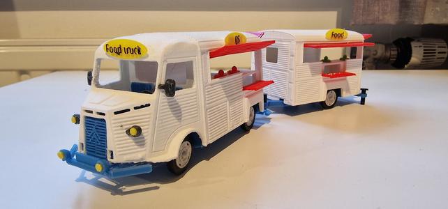 Citroen type H Foodtruck year 1952 Designer Ed van der Heijden.