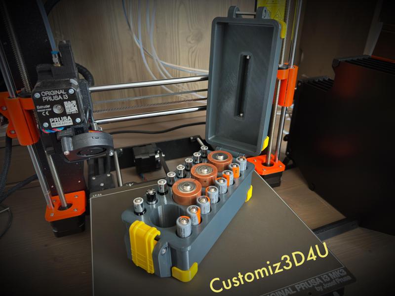 "Ammo Box" for spare Batteries