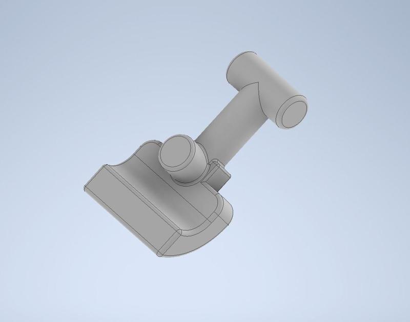 Vaude Fahrradtaschen Ersatzteil - Klemmhebel