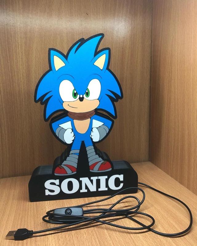 Sonic Lightbox LED Lamp
