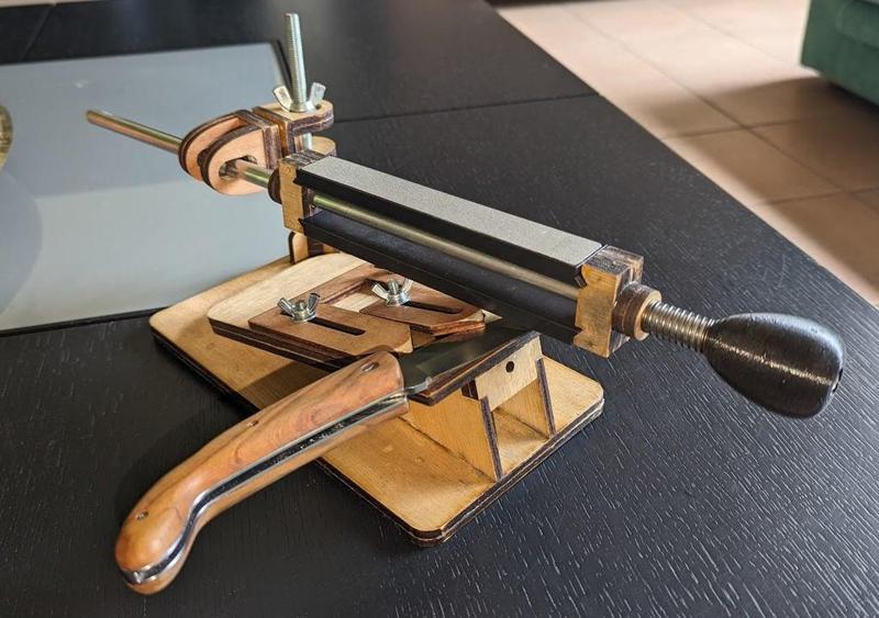 Laser Cut - knife sharpener
