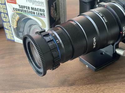 Laowa bayonet to 43mm camera lens filter thread adaptor