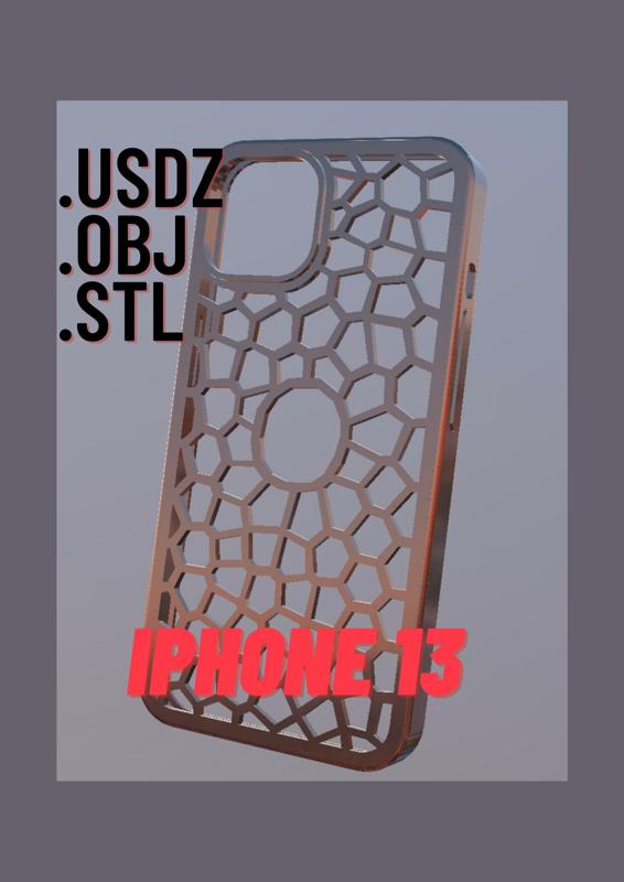 PHONE 13 CASE CELL PATTERN