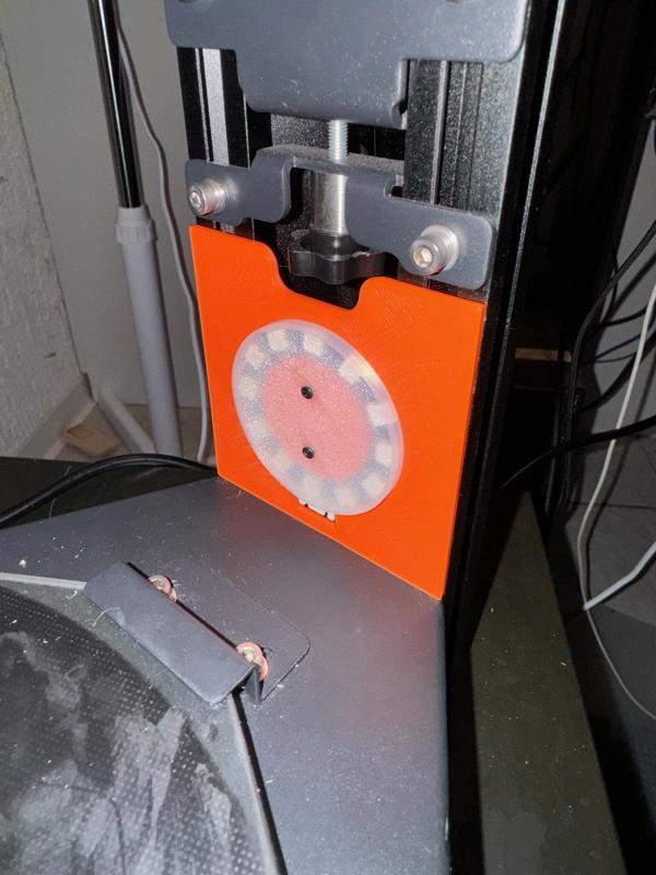 FLSUN SR pillar cover with 50mm ring light