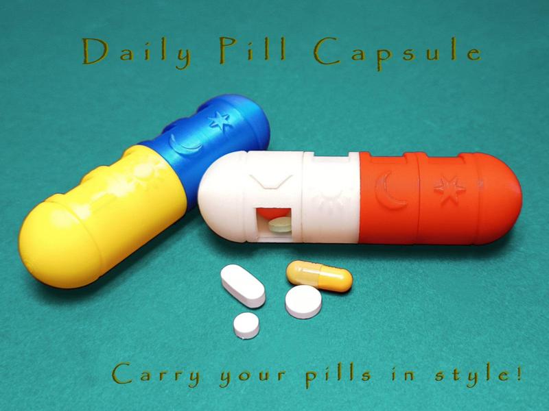 Daily Pill Capsule