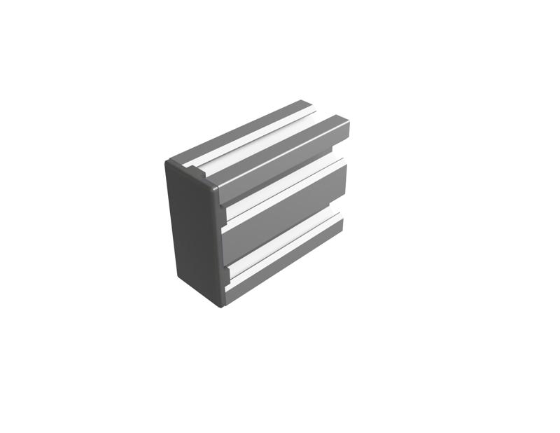 Endcap for 20x40mm V-Slot aluminum profile