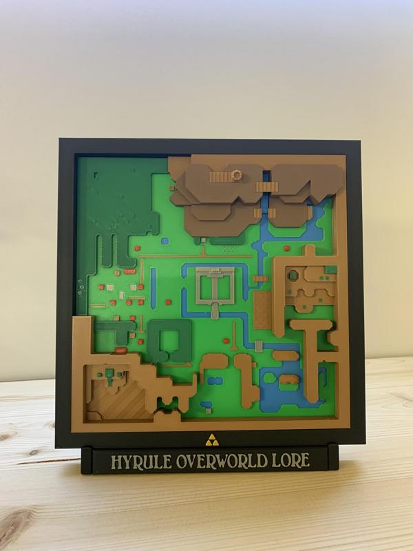 Stand for the Zelda A Link To The Past Map