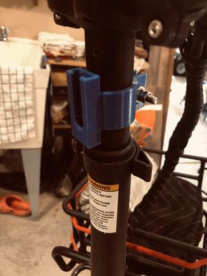 Baofeng UV-9R PRO bike mount for vertical post