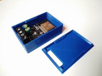 Snapfit Enclosure for ESP8266 Sinilink XY-WFMS 5V-36V Mosfet Switch Module
