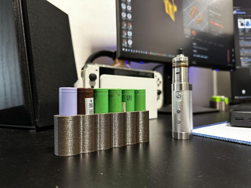 18650 battery storage