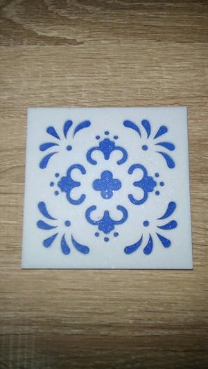 POSAVASOS ESTILO TALAVERA