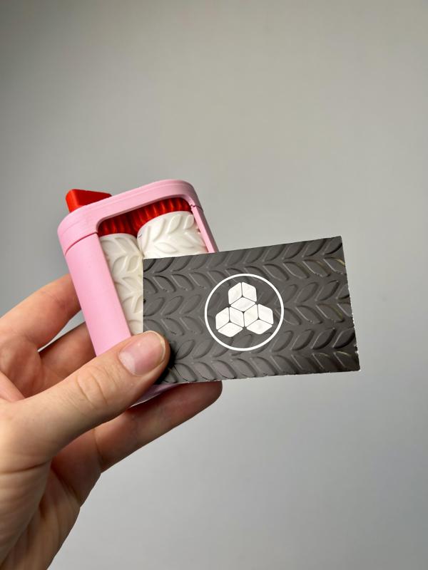 Knitting - Business Card Embosser Roller