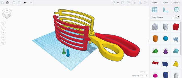 Scissor Fish Holder/Grabber