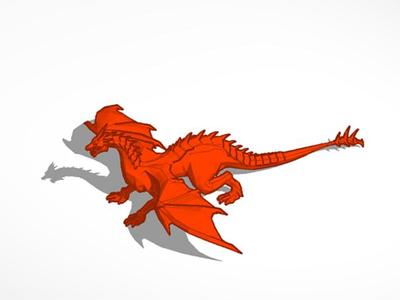 3D Dragon Model