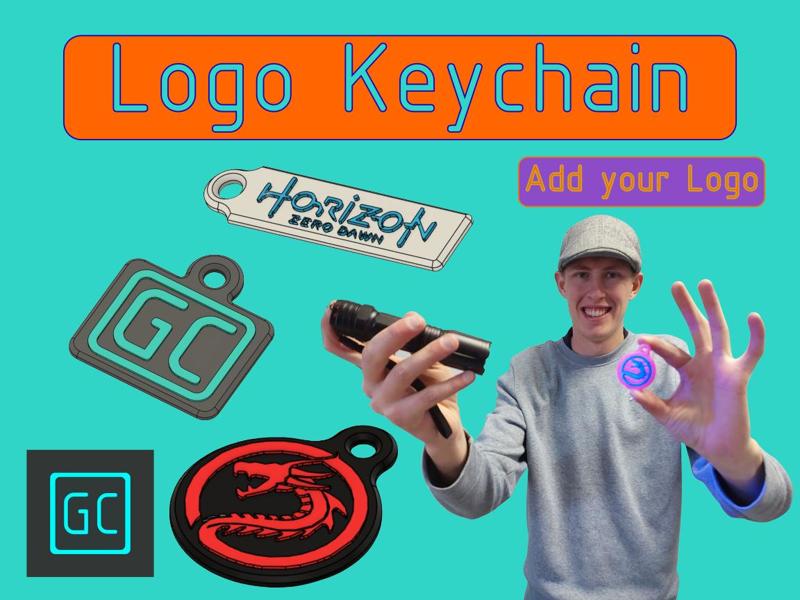 Parametric Logo Key Chain