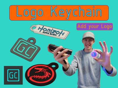 Parametric Logo Key Chain