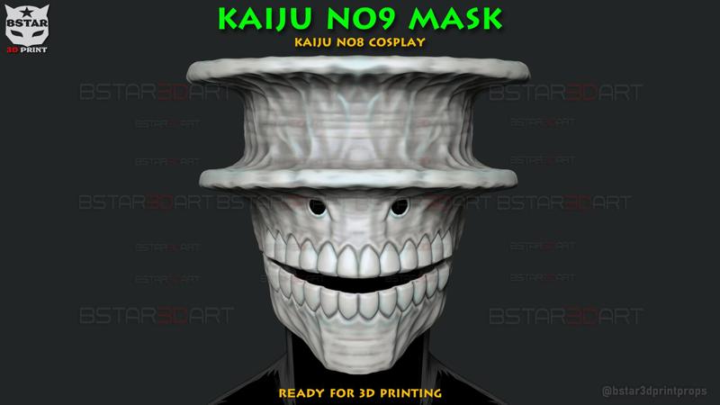Kaiju No 9 Mask - Kaiju No 8 Anime Cosplay