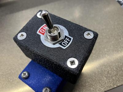 Toggle Switch Plate Surface Mount 60mm x 40mm