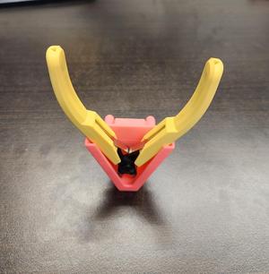 Safety holder for snips and peg boards