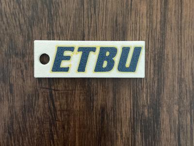 ETBU (East Texas Baptist University) Keychain