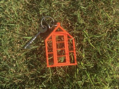 Greenhouse Keyring