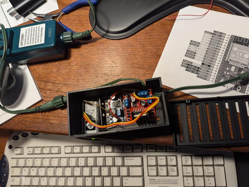 Project Box (Holds Christmas Tree Controller)